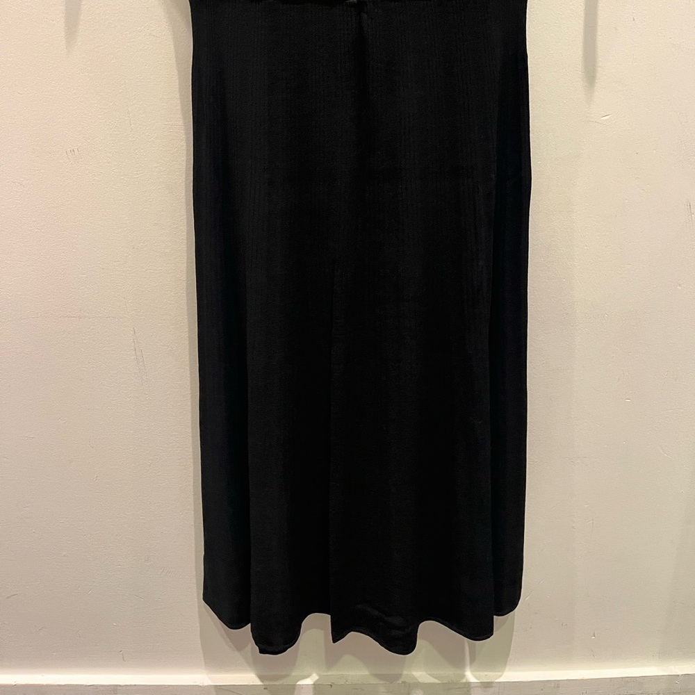 Michael Kors Ribbed Stretch Knit Button Midi Dress - Picture 3 of 6